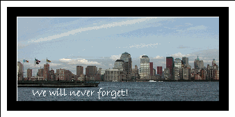 We will never forget!